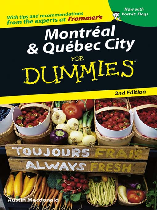 Title details for Montreal & Quebec City For Dummies by Austin Macdonald - Wait list
